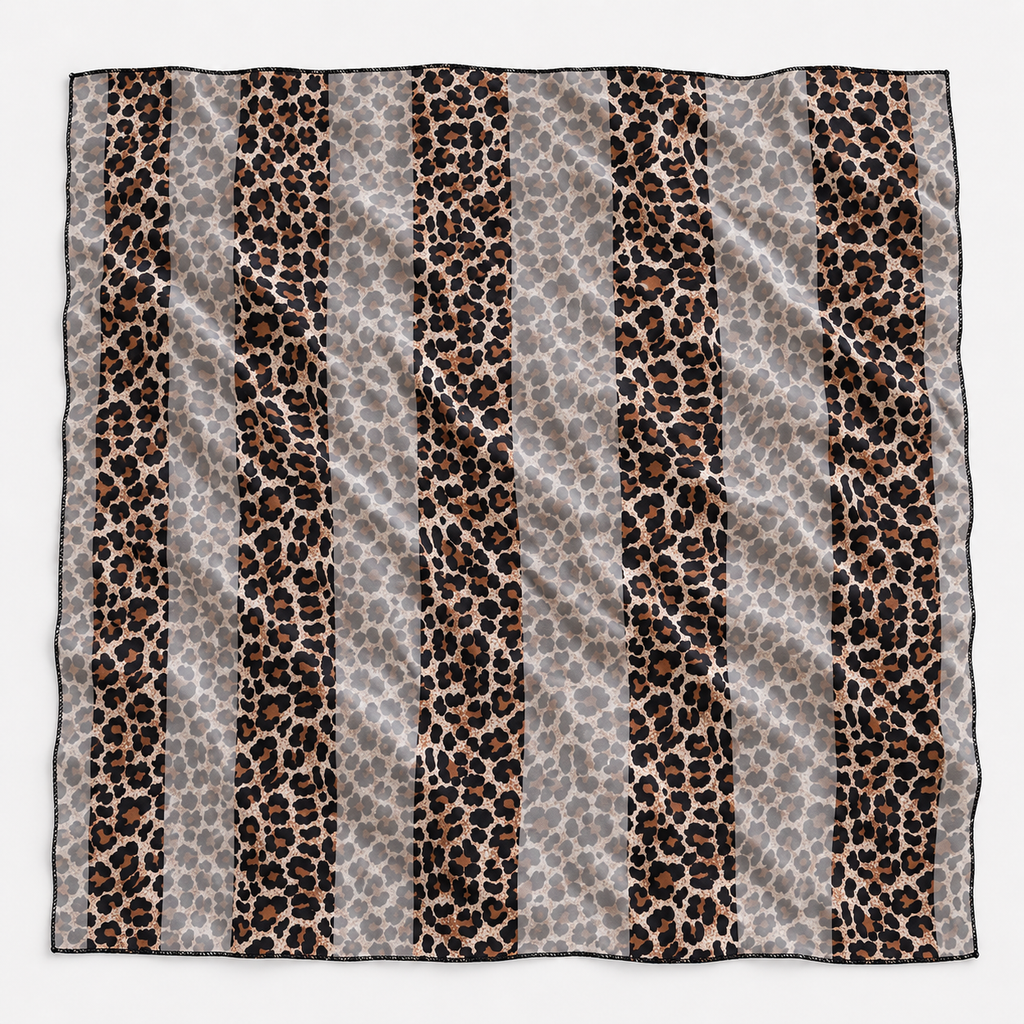 Esarfa imprimeu animal print